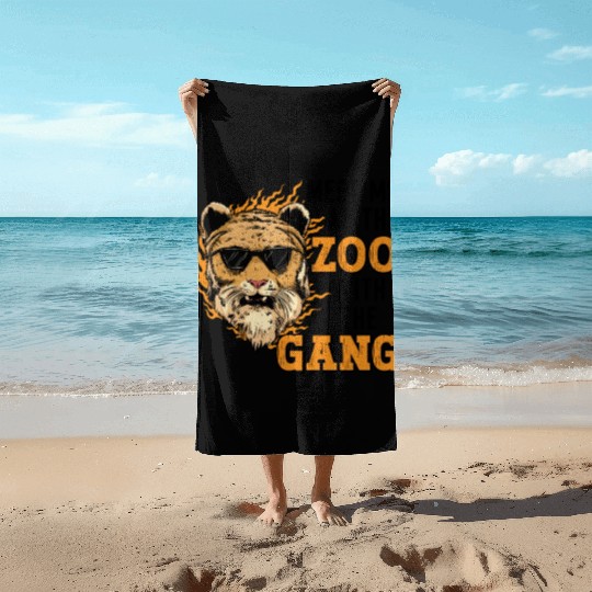 Zookeeper Animal Care Zookeeping Wildlife Nature Beach Towels