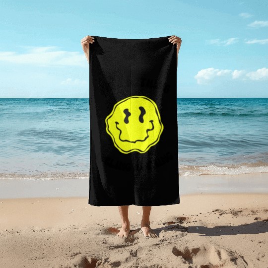 I'm a nothing feeling nothing - YELLOW Beach Towels