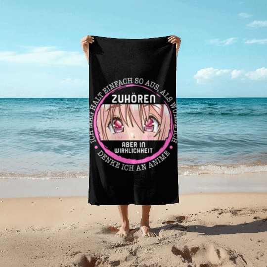 Anime sieht vielleicht so aus, als würde ich Beach Towels