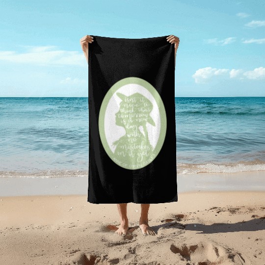 Anne of Green Gables Quote Beach Towels