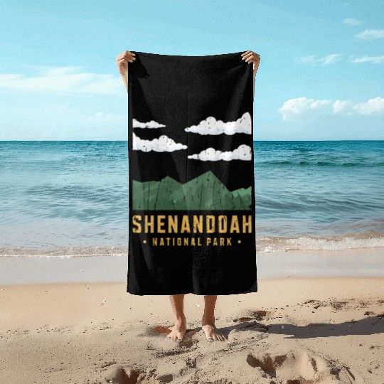 Shenandoah National Park - nature Beach Towels