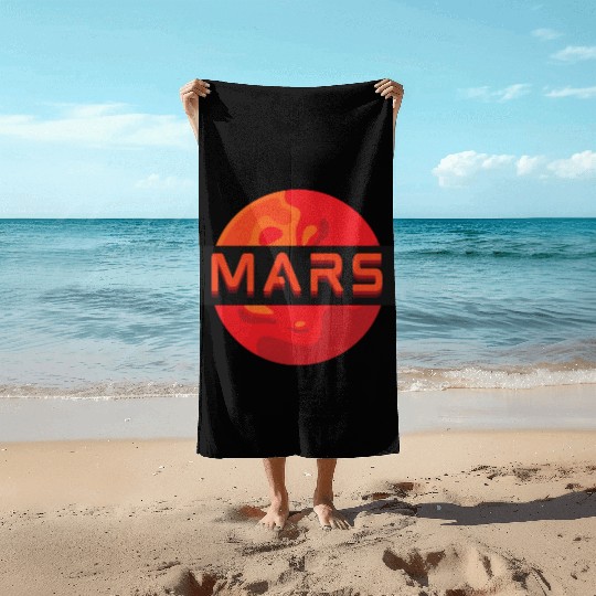 Mars Beach Towels