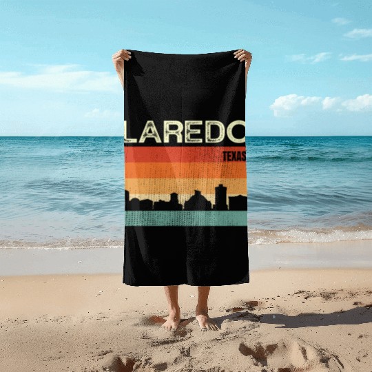 Laredo Texas Beach Towels