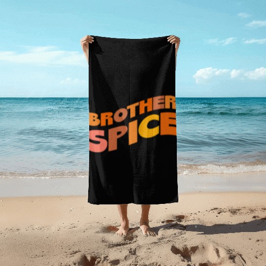 Family spice Brother Halloween Costume Beach Towels