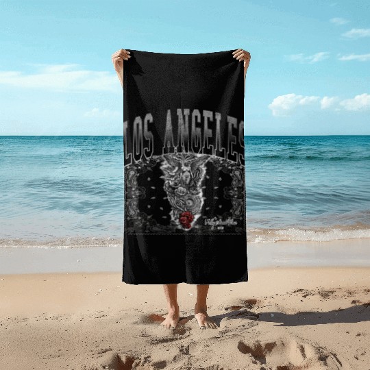 Los Angeles Felly Street Wear Beach Towels
