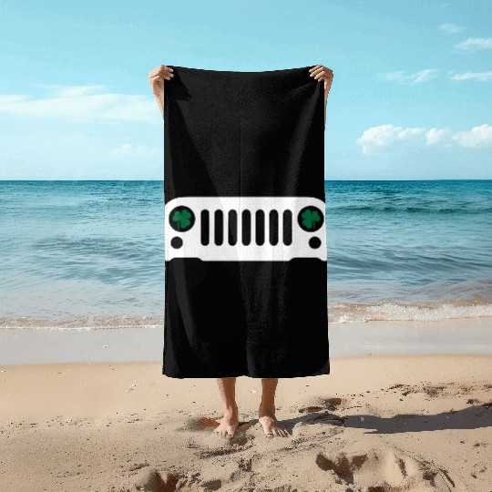 Jeep Irish Beach Towels