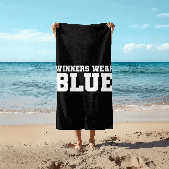 High School Musical EJ Winners Wear Blue Tank Beach Towels