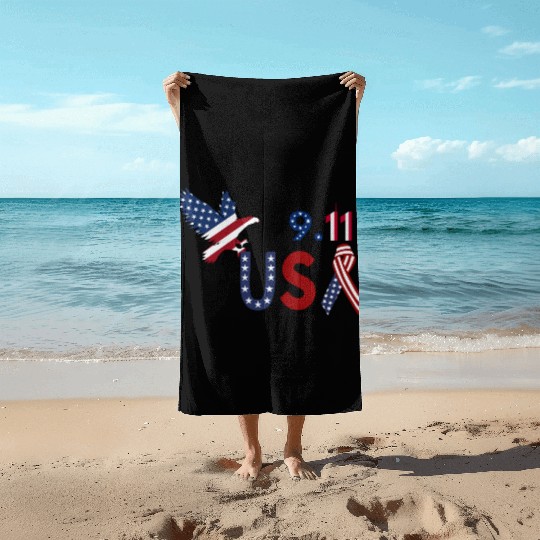 Patriot Day 9.11 Beach Towels