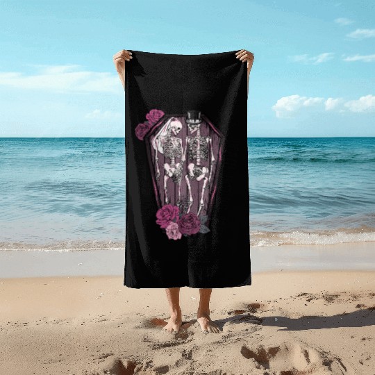 Till death do us part Beach Towels