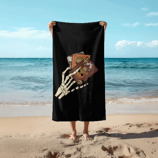 Baby I'm a wild card Beach Towels