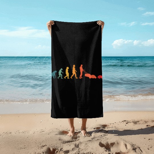 Mähroboter Evolution Retro Lawn Robot Beach Towels