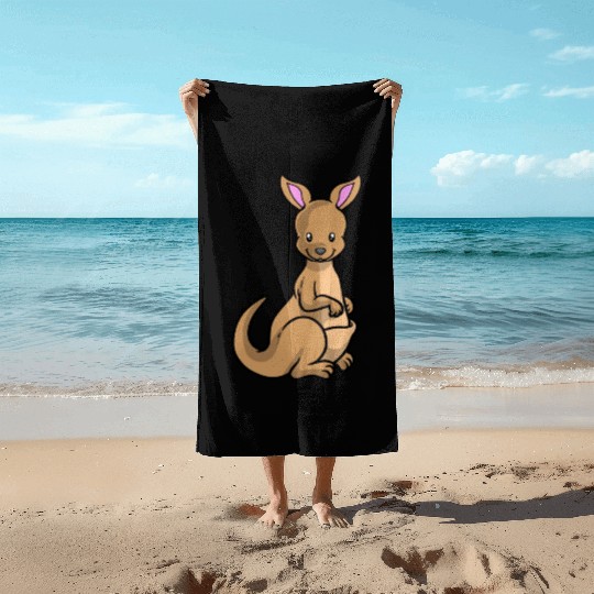 Kangaroo Beach Towels
