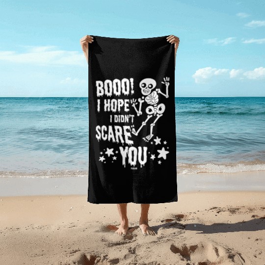 Children Halloween costume skeleton party Beach Towels