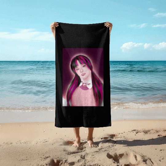 Yeji Itzy Draculaura Monster High Beach Towels