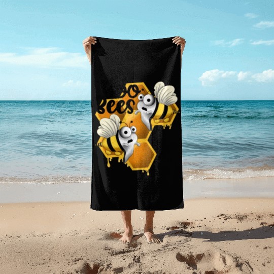 Honey Boo Bees Beach Towels