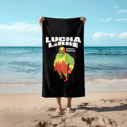 Spicy Pickle Beach Towels