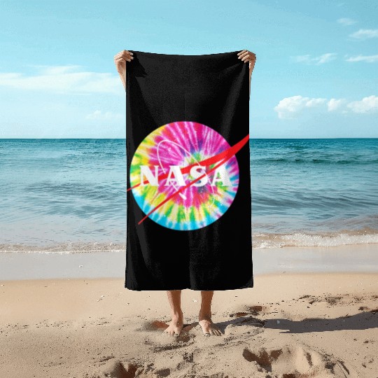 NASA Tie Dye Beach Towels