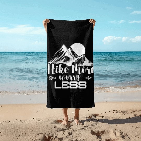 Go Hiking, Mountaineering Hiking Tour Beach Towels