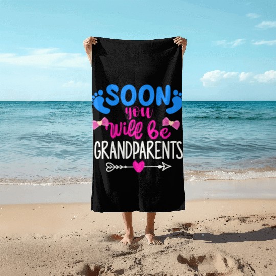 We Will Become Grandparents, Be Grandparents Beach Towels