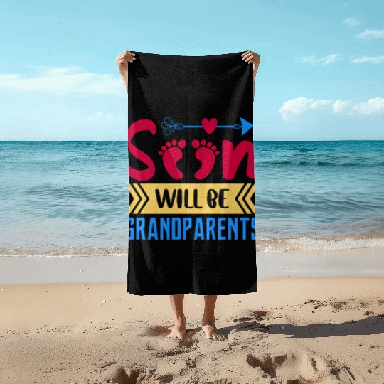 We Will Soon Become Grandparents, Be Grandparents Beach Towels