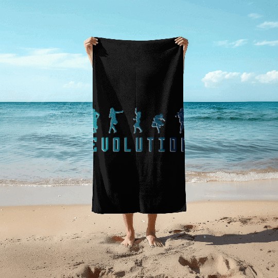 Evolution Dancer Dancing Ballroom Beach Towels