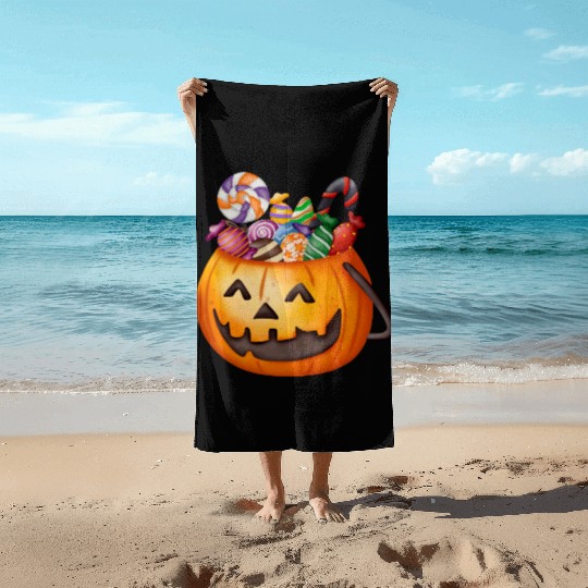 Pumpkin Beach Towels