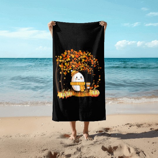 Humpty Dumpty Had A Great Fall Thanksgiving Autumn Beach Towels