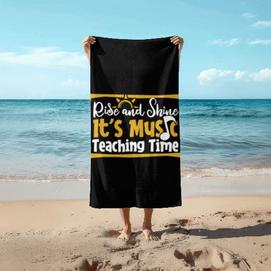Music Teacher Beach Towels