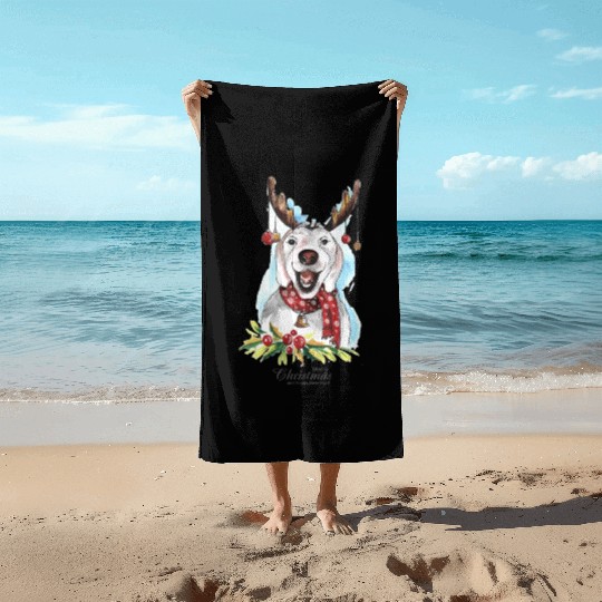 Dog lovers cute Beach Towels