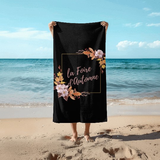 the Autumn Fair Beach Towels