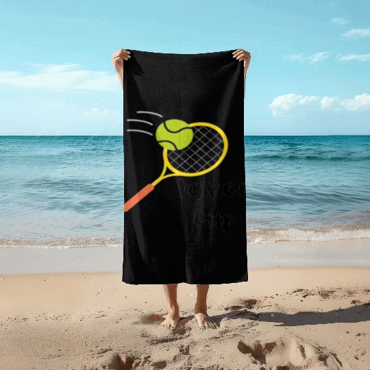 laver cup tennis Beach Towels