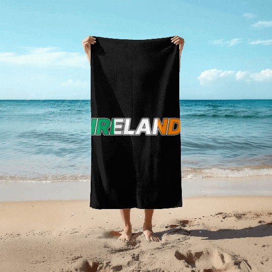 Ireland Beach Towels