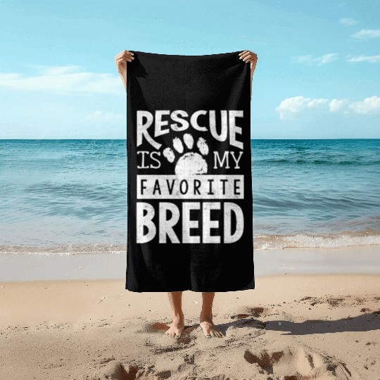 Dog rescue, Dogs, Dog Beach Towels