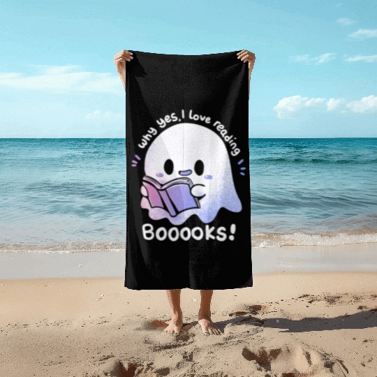 I Love Reading Booooks Beach Towels