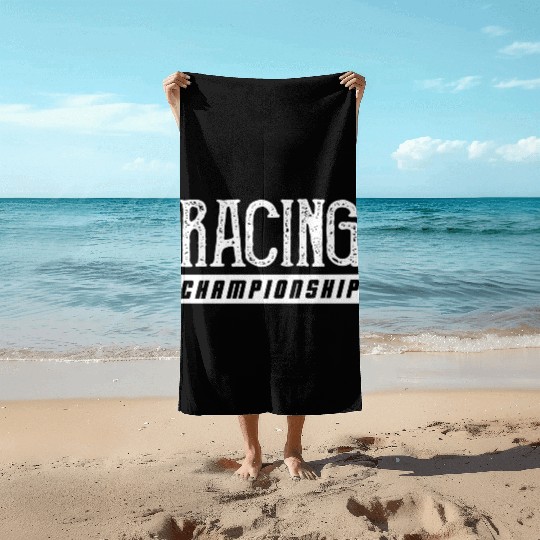Racing Championship Beach Towels