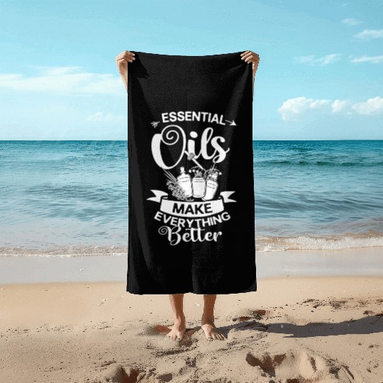 Essential Oil Diffuser Peppermint Aromatherapy Beach Towels