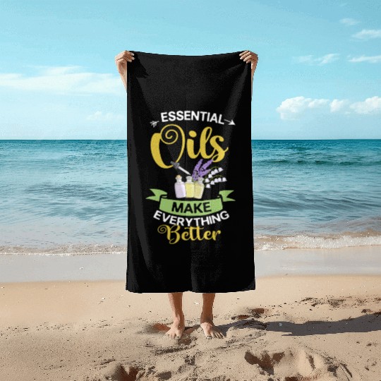 Essential Oil Diffuser Peppermint Aromatherapy Beach Towels