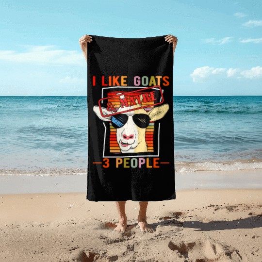 Goat Beach Towels
