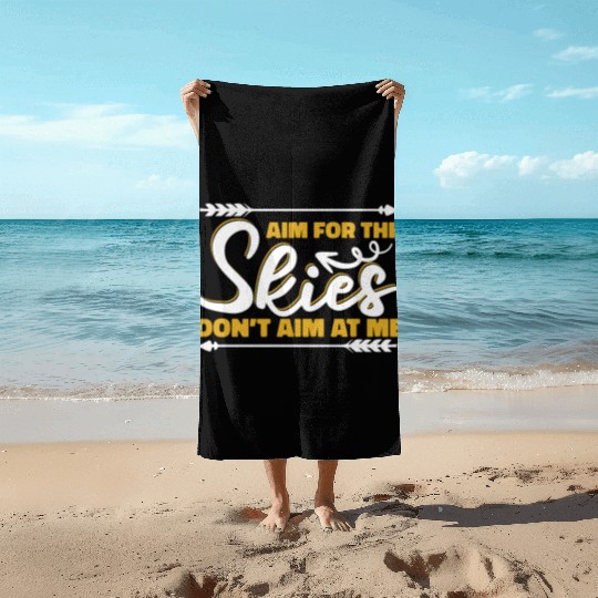 Archery Archery Coach Beach Towels