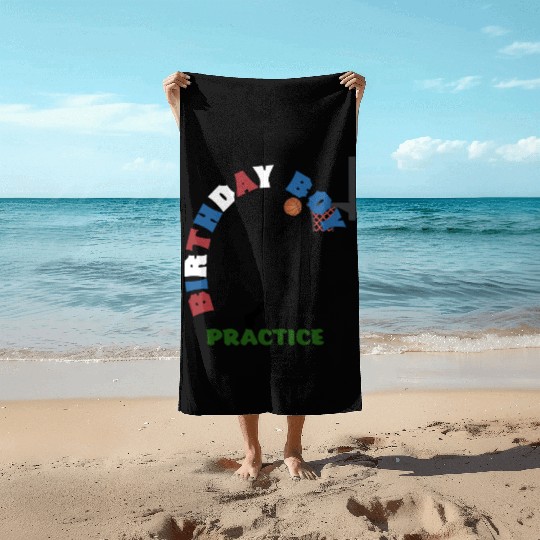Birthday boy 2 Beach Towels