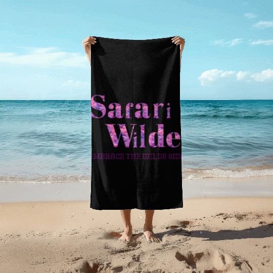 Safari Wilde Camo Dirt Pink Beach Towels