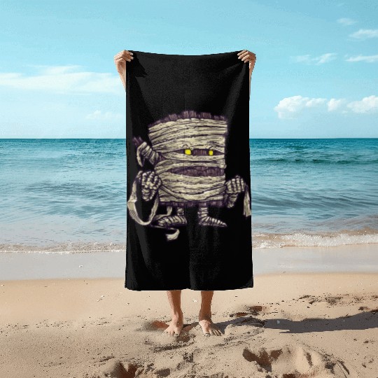 The Mummy Log Beach Towels