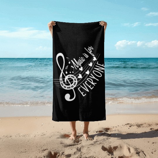 Music Teacher Beach Towels