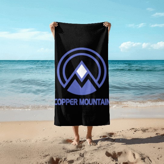 Copper Mountain Colorado Beach Towels