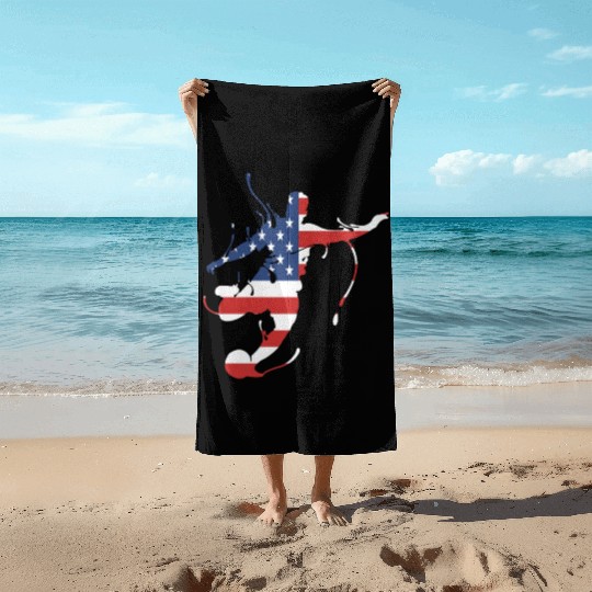 World Championship USA Champions 2022 Beach Towels