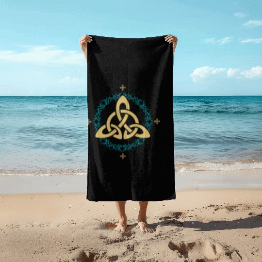 Celtic Knot Vikings Viking Beach Towels
