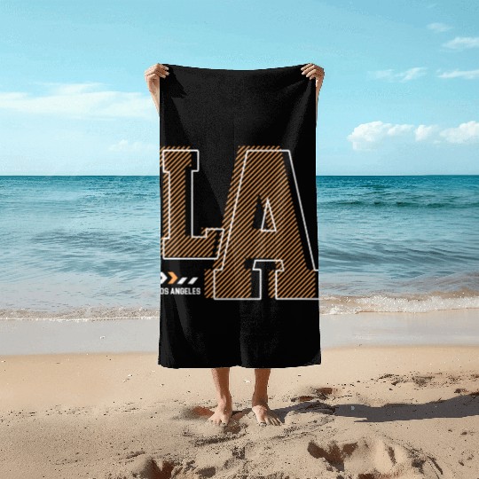 Los Angeles LA California Gift Beach Towels