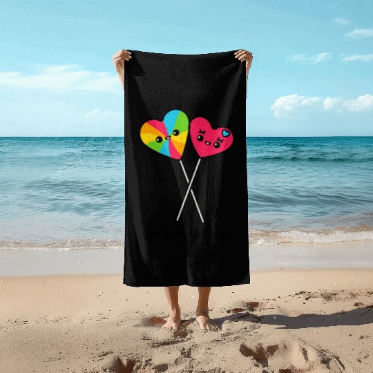 You Are My Candy Crush Beach Towels