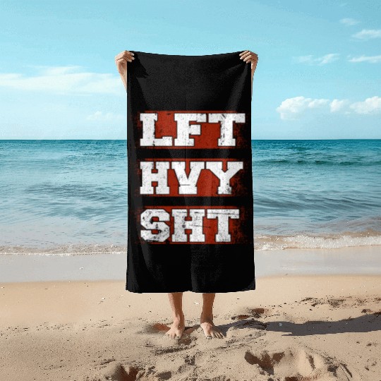 Lft Hvy Sht Fitness Gym Bodybuilding Beach Towels