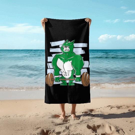 Pumping hulk. Gym Beach Towels